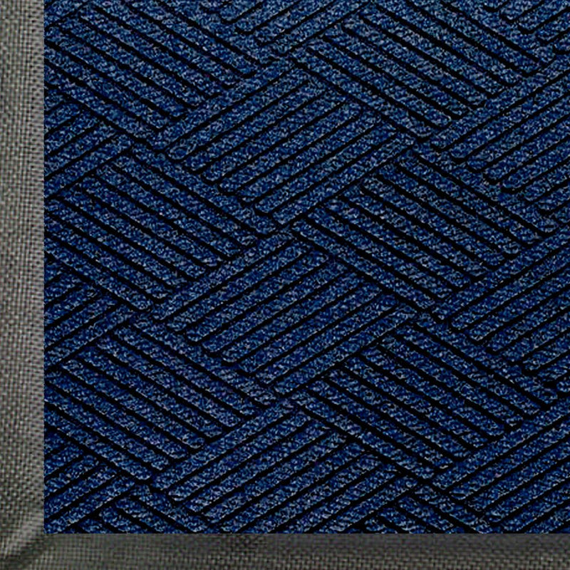 WaterHog Eco Premier 3x5 Entrance Mat — Diamond Pattern, Rubber Border, Recycled