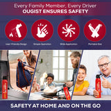 Ougist B0B58LXZGK Fire Extinguisher 4-Pack — 21 Oz Water-Based Home