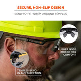 Ergodyne Skullerz AEGIR-AFAS Anti-Fog Anti-Scratch Safety Glasses — ANSI Z87.1+