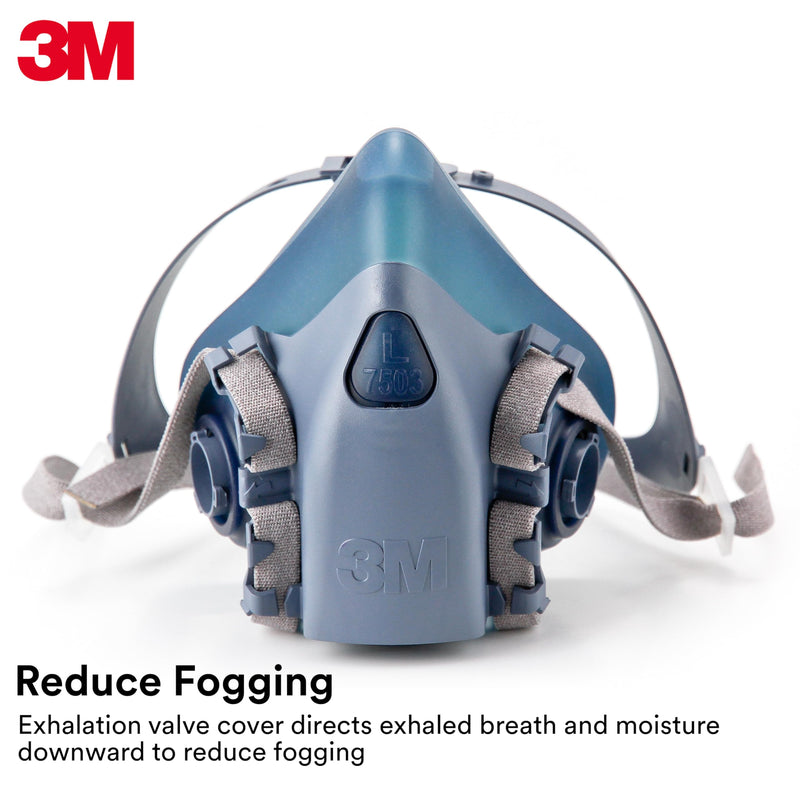 3M 7502 Half Mask Respirator Medium