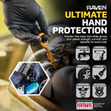 SAS Safety 66516 Raven Nitrile Disposable Gloves — Small