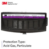3M Versaflo TR-6320N Acid Gas/HE Cartridge for TR-600/TR-800