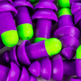 Moldex 6405 Rockets Corded Reusable Earplugs — NRR 27dB, Pocket-Pak, 50 Pairs