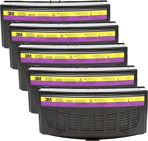 3M Versaflo TR-6530N OV/Acid Gas/HE Cartridge — 5-Pack