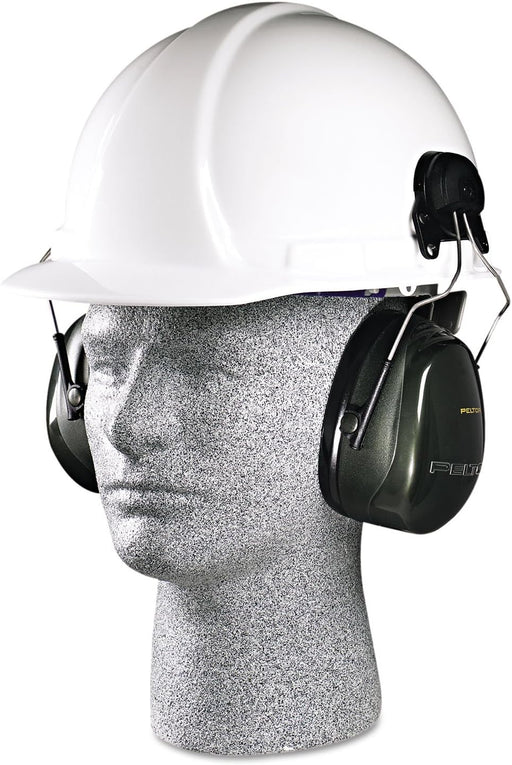 3M PELTOR Optime 101 H7P3E Earmuffs NRR 27 Cap-Mount