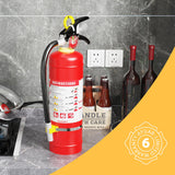 Ougist B0DHCNGCPS ABC Fire Extinguisher 5 Lb — 2-A:10-B:C