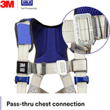 3M 1401001 DBI-SALA ExoFit X100 Comfort Vest Full Body Harness