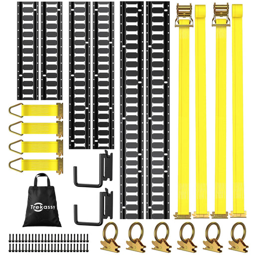 Trekassy Trekassy E Track Rail Tie-Down Kit, 20 P