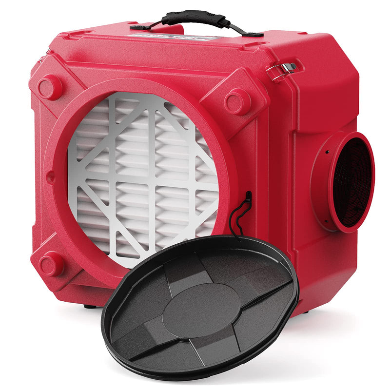 ALORAIR HEPA Air Scrubber — 3-Stage Filtration, Stackable Negative Air Machine