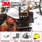 3M S1101SGAF Solus 1000 Safety Glasses — Scotchgard Anti-Fog Lens