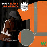 Ergodyne GloWear 8274 Women's Hi-Vis Type R Class 2 Shirt — Orange