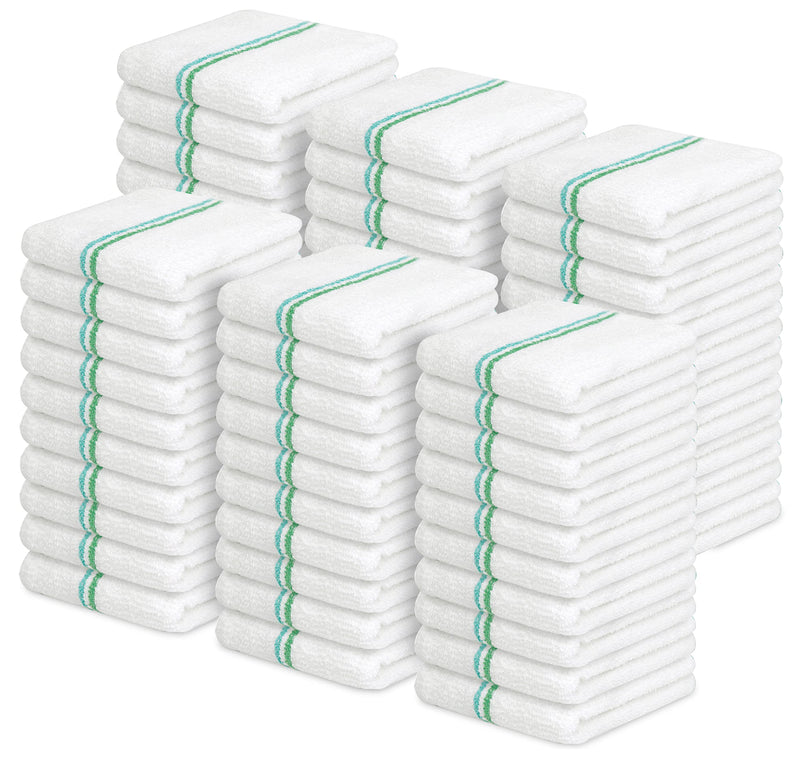 Avalon Terry Bar Mop Towels, Cotton, 16 x 19 in — 60-Pack