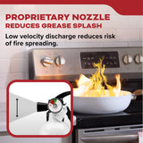 Kidde 711A Kitchen Fire Extinguisher — Single-Use Compact