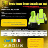 Sesafety B0B24WMRQG Class 3 Hi-Vis Full-Zip Hoodie — Yellow