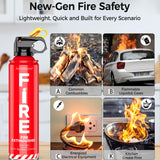 AmzBoom B0DH5CM2CC Fire Extinguisher 2-Pack — With Mounting Brackets