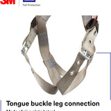 3M 1401111 DBI-SALA ExoFit X100 Construction Positioning Full Body Harness