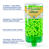 Moldex 6707 Meteors EcoStation Uncorded Earplug Dispenser — NRR 33dB, 500 Pairs