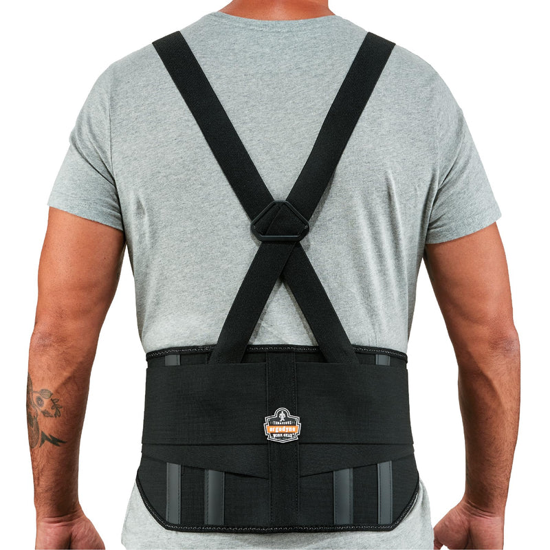 Ergodyne ProFlex 1600 Back Support Brace — 9" Extended, High-Cut Front