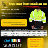 Sesafety B0B4JDPKCD Class 3 Hi-Vis Pullover Hoodie — Yellow