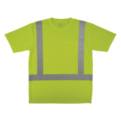 Ergodyne GloWear 8282 Class 2 Hi-Vis Short Sleeve Safety Shirt