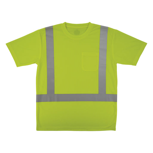 Ergodyne GloWear 8282 Class 2 Hi-Vis Short Sleeve Safety Shirt