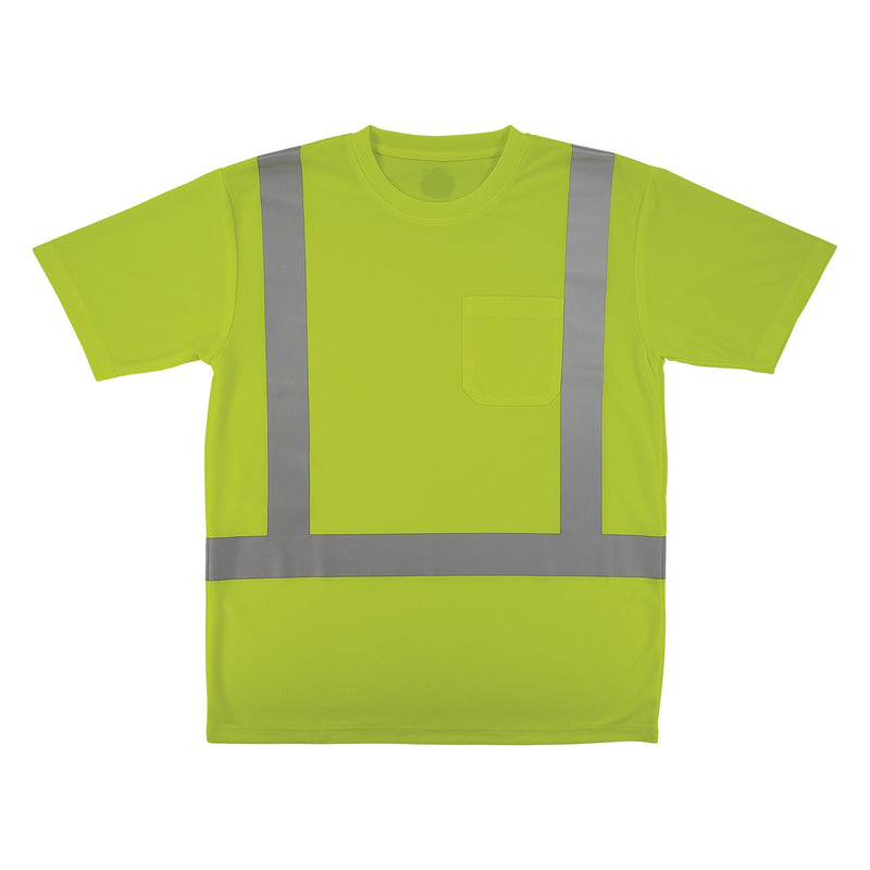 Ergodyne GloWear 8282 Class 2 Hi-Vis Short Sleeve Safety Shirt