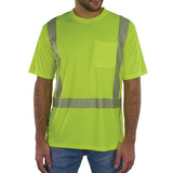 Ergodyne GloWear 8292 Class 2 Hi-Vis Short Sleeve Performance Shirt