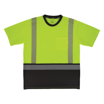 Ergodyne GloWear 8294BK Class 2 Hi-Vis Performance Shirt Black Bottom