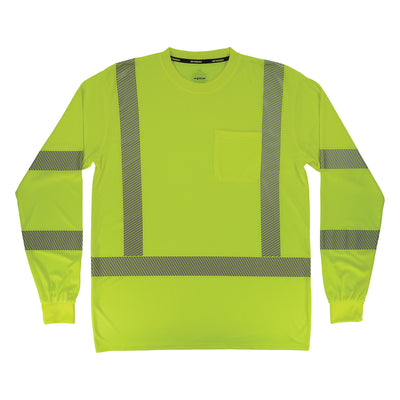 Ergodyne GloWear 8370 Class 3 Hi-Vis Long Sleeve Performance Shirt