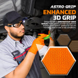 SAS Safety 66473 Astro Grip Nitrile Gloves — Large