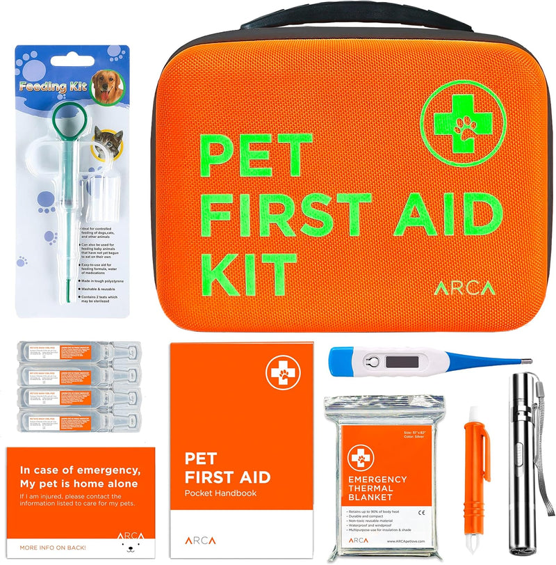 ARCA PET Cat & Dog First Aid Kit, High Visibility Reflective