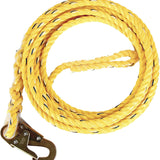Guardian VL58 Standard 5/8 Inch Vertical Lifeline with Snap Hook End