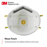 3M 8210V N95 Disposable Respirator with Cool Flow Valve