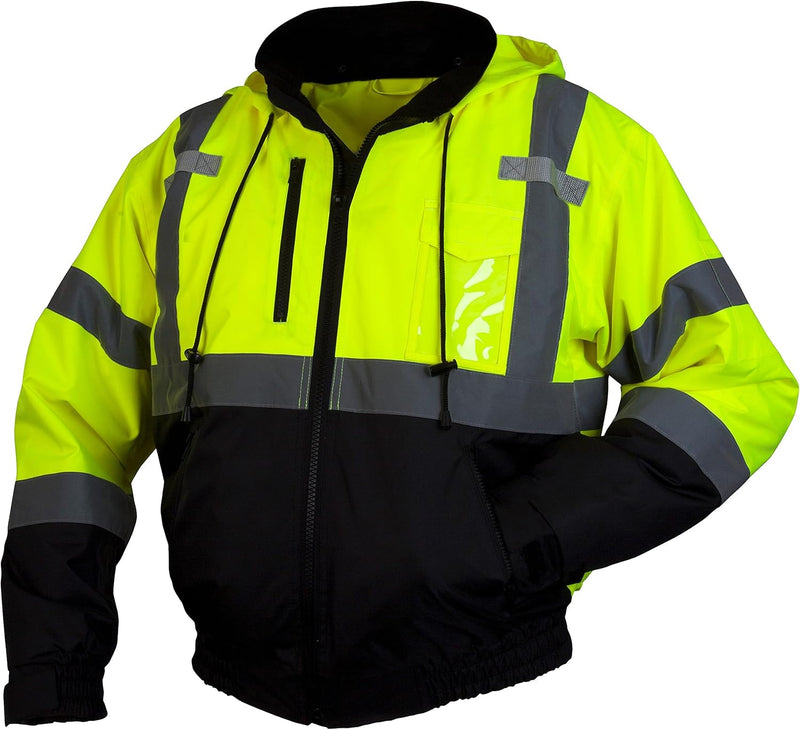 Pyramex RJ31 Series Waterproof Bomber Safety Jacket with Fleece