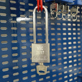 ABUS 2ALHB/40-75 Lockout Padlock — Long Shackle Keyed Alike