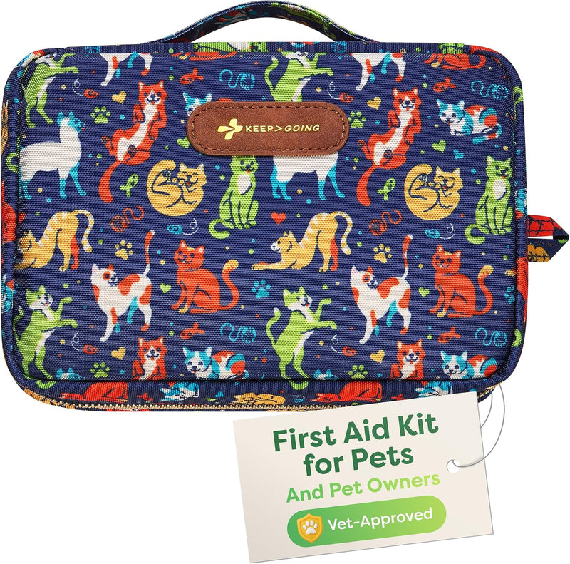KeepGoing Pet First Aid Kit for Dogs & Cats, Emergency Kit for Travel
