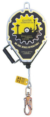 Guardian Fall Protection 10918 Halo Self-Retracting Lifeline, 65 ft