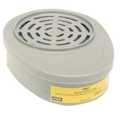 MSA Advantage GMC OV/Acid Gas Respirator Cartridge, 2-Pack