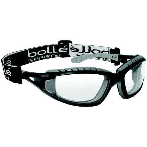 Bolle Tracker Safety Glasses — Clear Anti-Fog Lens