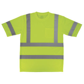 Ergodyne GloWear 8367 Class 3 Hi-Vis Short Sleeve Safety Shirt