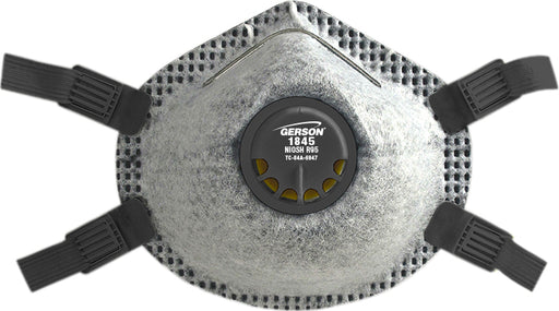Gerson 1845 R95 Respirator with Valve, Gasket & Nuisance Vapor Relief | Box of 5
