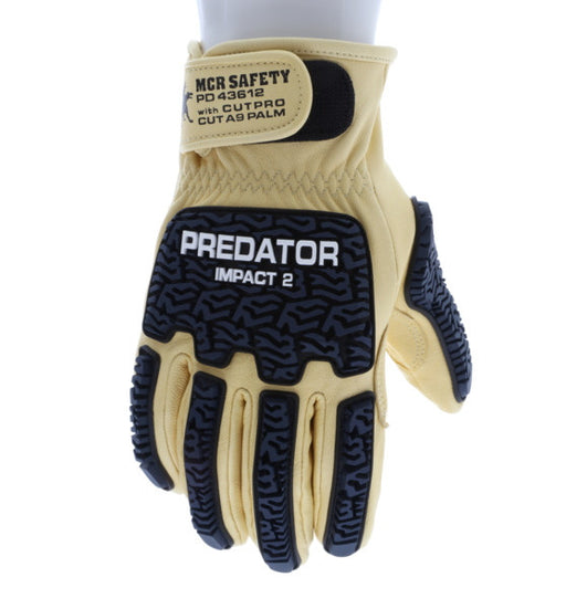 MCR Safety PD43612M Predator Impact Gloves — Medium