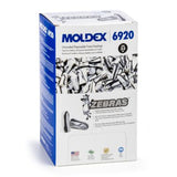 Moldex 6920 Zebras Uncorded Foam Earplugs — NRR 33, 200 Pairs
