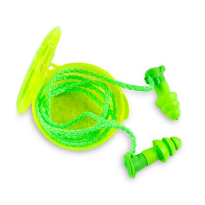 Moldex 6770 Flip-to-Listen Dual-Mode Reusable Earplugs — NRR 24dB Closed / NRR 4dB Open, 50 Pairs